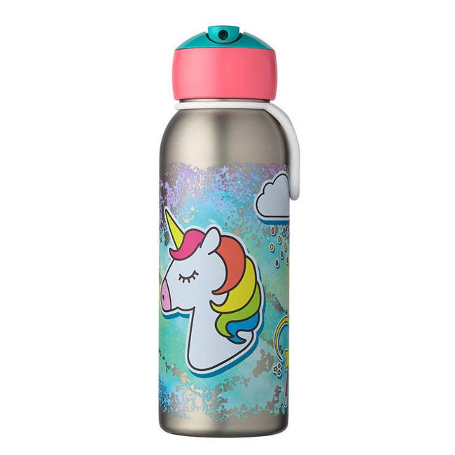 Butelka termiczna flip-up Campus 350 ml Mepal - unicorn