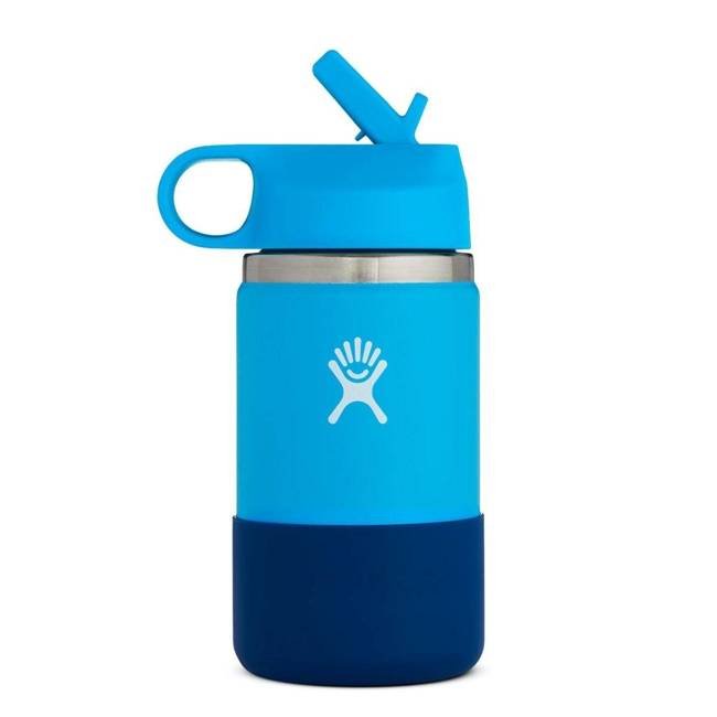 Butelka termiczna kubek dla dziecka 355 ml Wide Mouth straw lid Hydro Flask - pacific