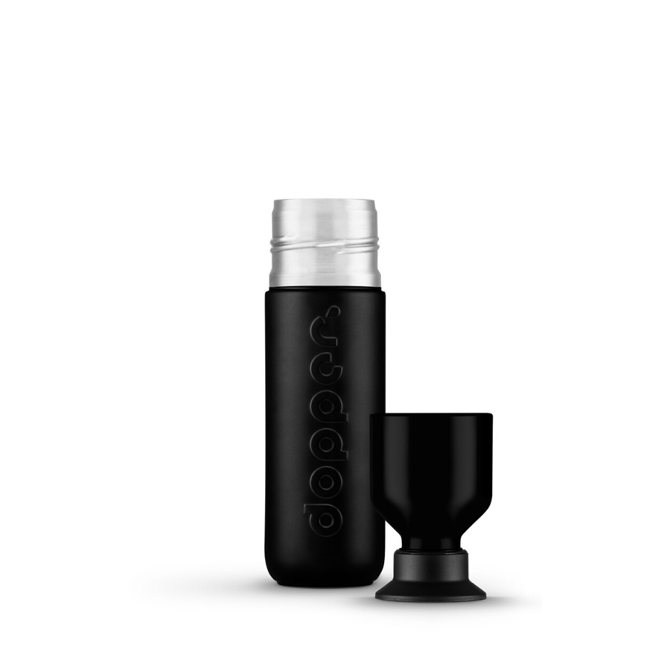 Butelka termiczna na wodę Dopper Insulated 350 ml - blazing black