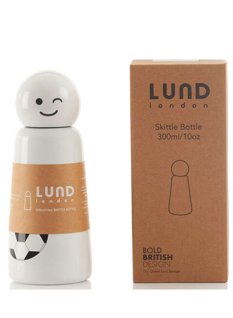 Butelka termiczna na wodę Lund London Skittle Mini 300 ml - football face