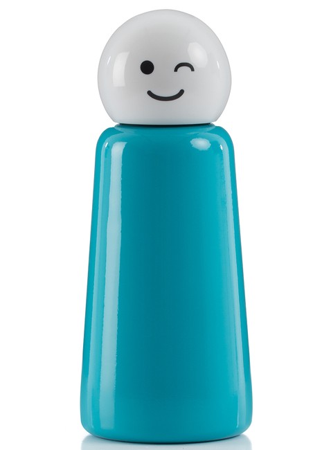 Butelka termiczna na wodę Lund London Skittle Mini 300 ml - sky blue / white wink