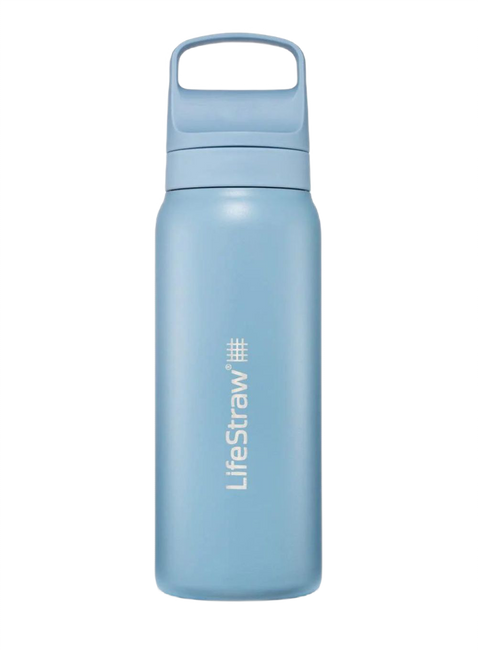 Butelka termiczna z filtrem LifeStraw Go Steel 2.0 0,7 l - icelandic blue