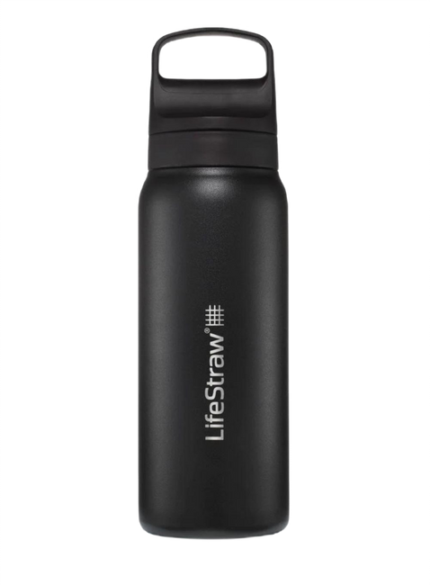 Butelka termiczna z filtrem LifeStraw Go Steel 2.0 0,7 l - nordic black