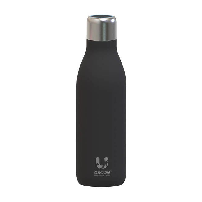 Butelka termiczna z filtrem UV Light Hydro Asobu - black