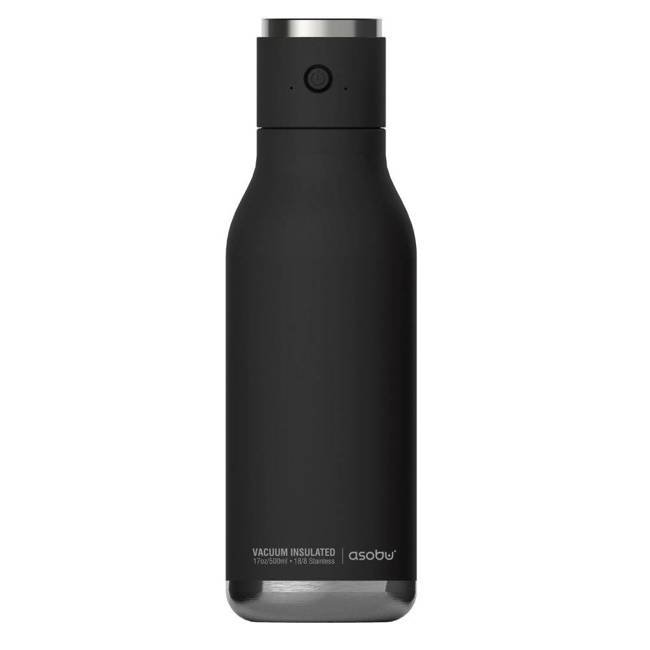 Butelka termiczna z głośnikiem Wireless Asobu - black