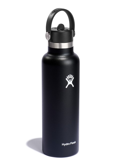 Butelka termiczna ze słomką Hydro Flask SM Flex Straw Cap 621 ml - black