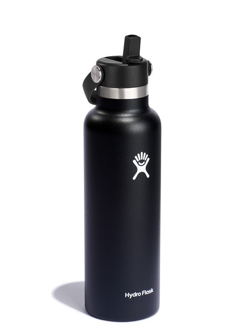 Butelka termiczna ze słomką Hydro Flask SM Flex Straw Cap 621 ml - black