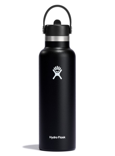 Butelka termiczna ze słomką Hydro Flask SM Flex Straw Cap 621 ml - black