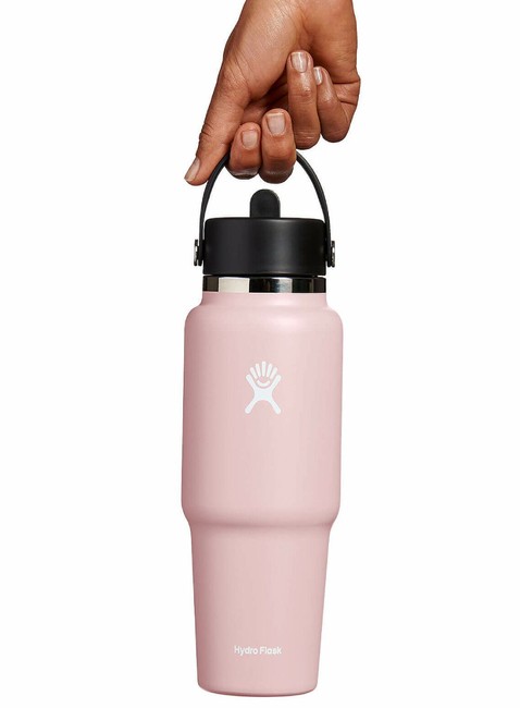 Butelka termiczna ze słomką Hydro Flask Wide Mouth Travel Bottle 946 ml  - trillium