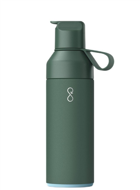 Butelka termiczna ze słomką Ocean Bottle GO 0,5 l - forest green