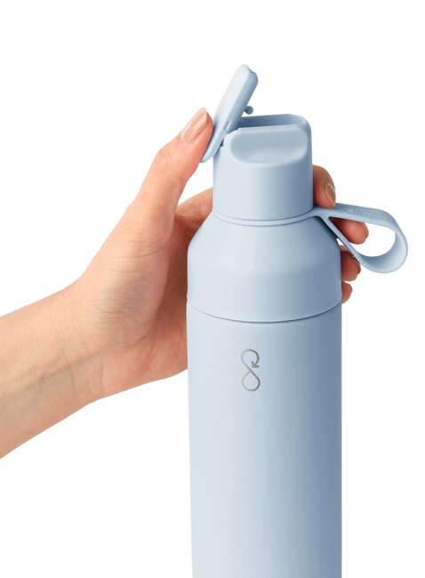 Butelka termiczna ze słomką Ocean Bottle GO 0,5 l - ice blue