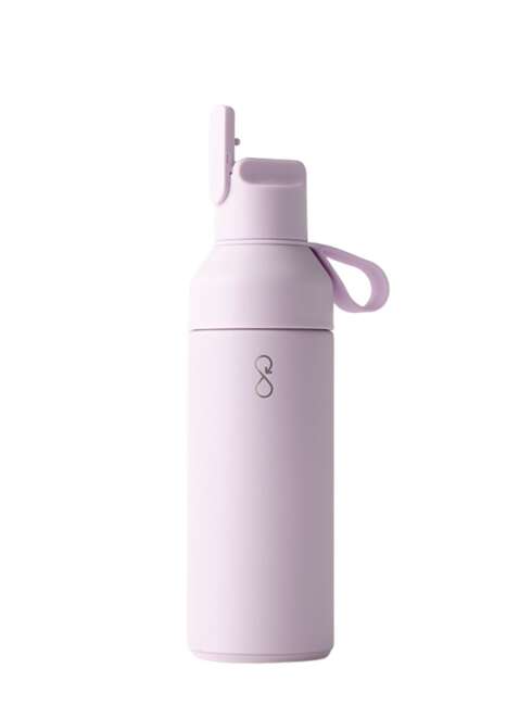 Butelka termiczna ze słomką Ocean Bottle GO 0,5 l - lavender haze