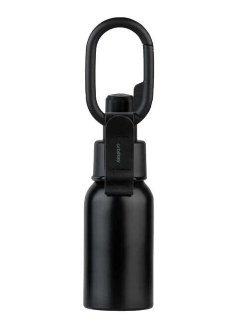 Butelka wielorazowa Orbitkey Clip-on Refillable Bottle 50 ml - black