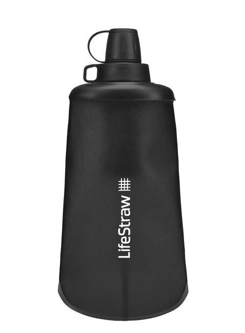 Butelka z filtrem LifeStraw Peak 0,65 l - dark mountain grey