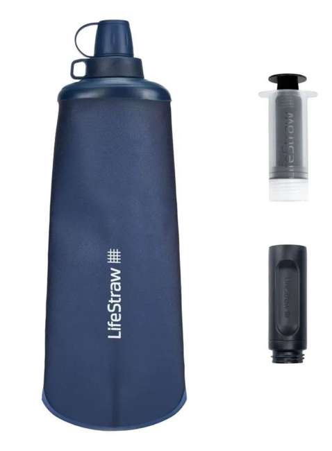 Butelka z filtrem LifeStraw Peak 1 l - mountain blue