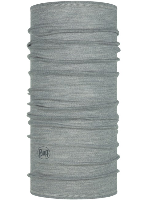 Chusta wielofunkcyjna Buff Merino Lightweight Neckwear - solid light grey