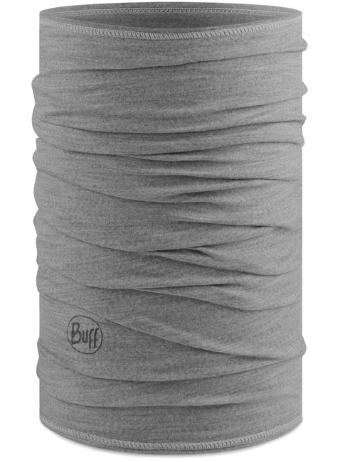 Chusta wielofunkcyjna Buff Merino Lightweight Neckwear - solid light grey