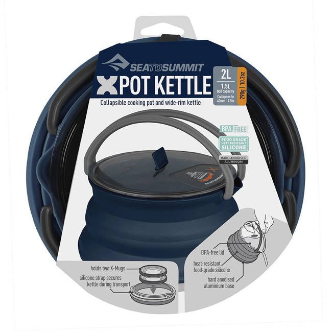 Czajnik turystyczny X-Pot Kettle 2 L Sea to Summit - navy blue