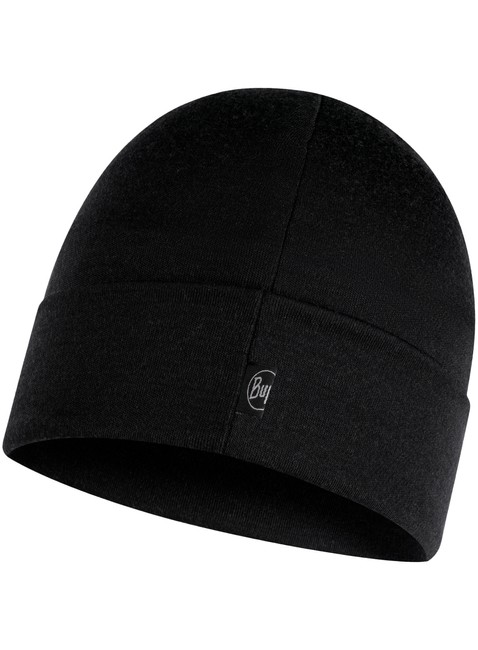 Czapka Buff Merino Heavyweight Beanie - solid black