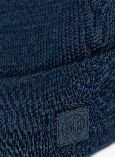 Czapka Buff Merino Heavyweight Beanie - solid night blue