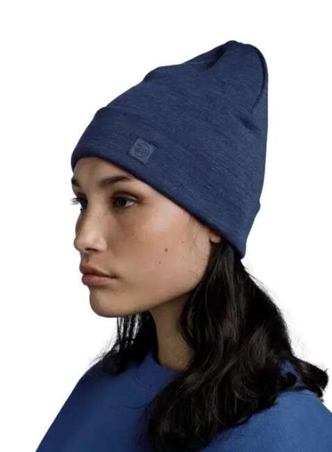 Czapka Buff Merino Heavyweight Beanie - solid night blue