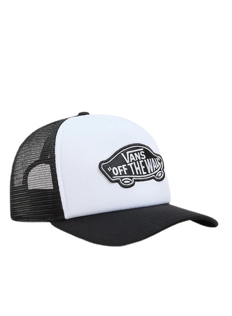 Czapka Vans Classic Patch Curved Bill Trucker  - black / white