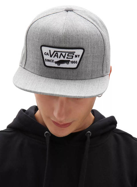 Czapka Vans Full Patch Snapback - heather grey