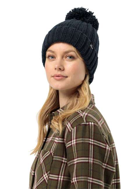 Czapka damska Jack Wolfskin Highloft Knit Beanie W - afterglow