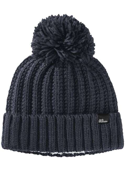 Czapka damska Jack Wolfskin Highloft Knit Beanie W - night blue