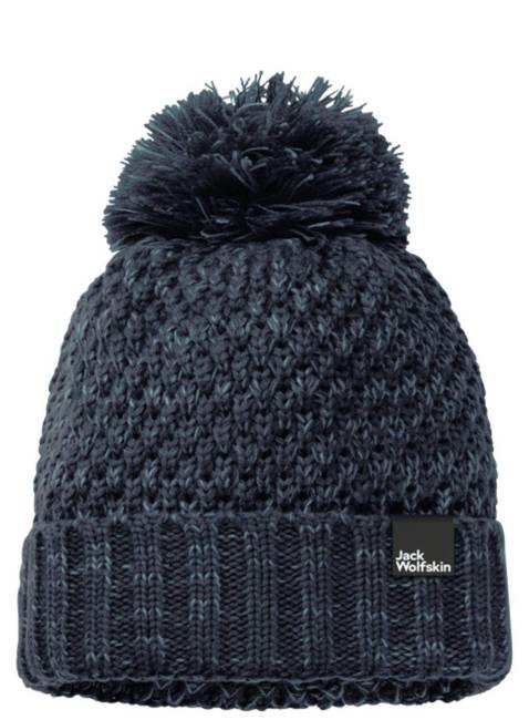 Czapka damska Jack Wolfskin Highloft Knit - night blue