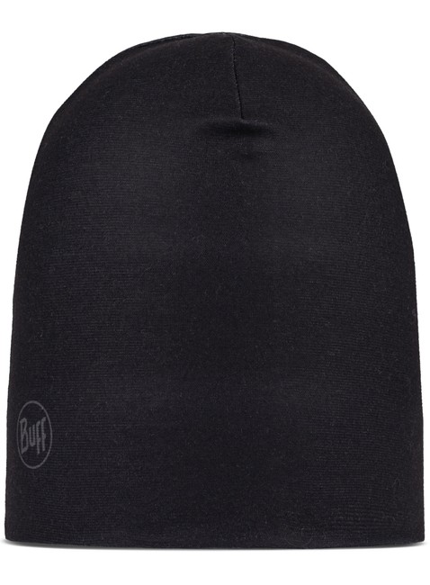 Czapka dwustronna Buff EcoStretch Beanie - solid black