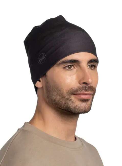 Czapka dwustronna Buff EcoStretch Beanie - solid black