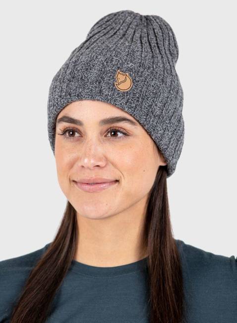 Czapka dzianinowa Fjallraven Byron Hat - dark grey / grey