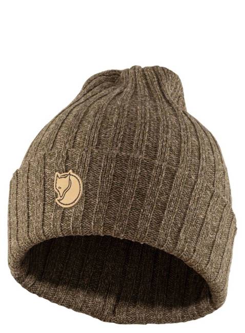 Czapka dzianinowa Fjallraven Byron Hat - dark olive / taupe