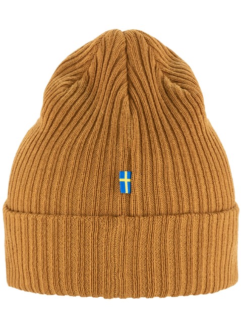 Czapka dzianinowa Fjallraven Rib Hat - acorn