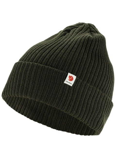 Czapka dzianinowa Fjallraven Rib Hat - deep forest