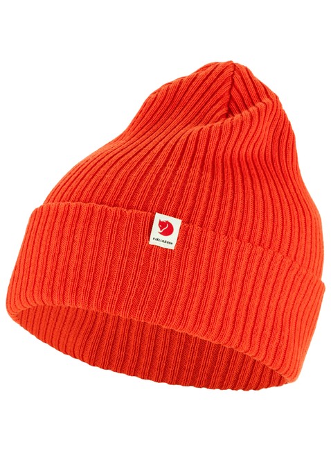 Czapka dzianinowa Fjallraven Rib Hat - flame orange