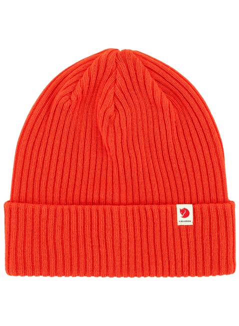 Czapka dzianinowa Fjallraven Rib Hat - flame orange