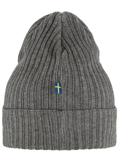 Czapka dzianinowa Fjallraven Rib Hat - grey