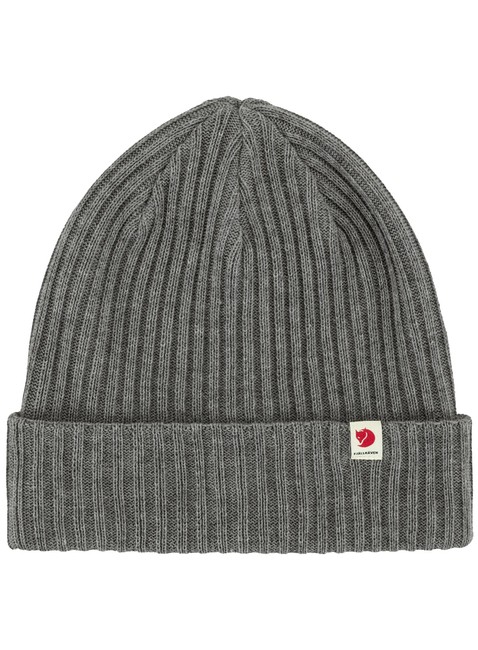 Czapka dzianinowa Fjallraven Rib Hat - grey