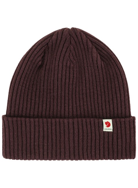 Czapka dzianinowa Fjallraven Rib Hat - port