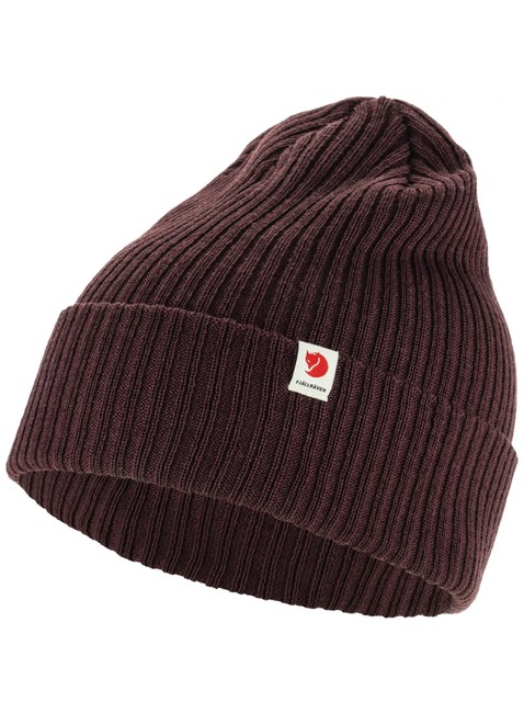 Czapka dzianinowa Fjallraven Rib Hat - port