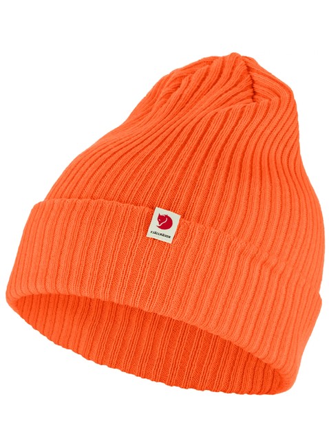 Czapka dzianinowa Fjallraven Rib Hat - safety orange