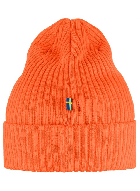 Czapka dzianinowa Fjallraven Rib Hat - safety orange