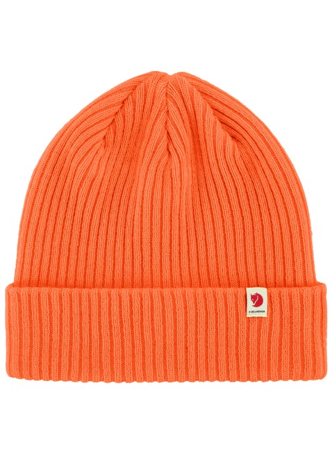 Czapka dzianinowa Fjallraven Rib Hat - safety orange