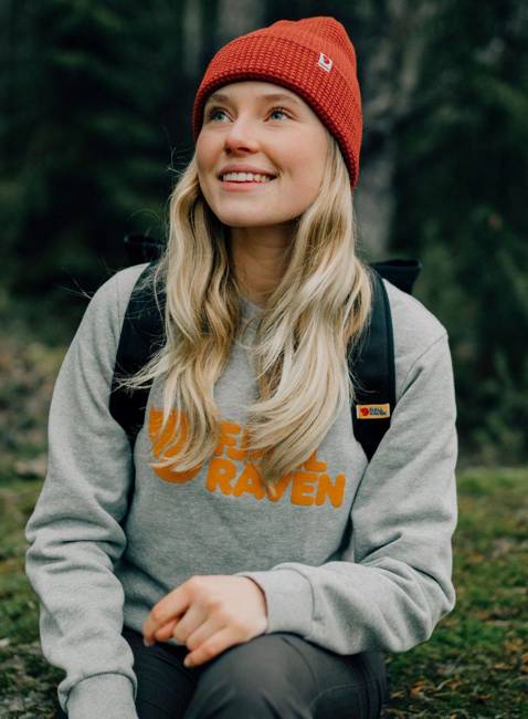 Czapka dzianinowa Fjallraven Tab Hat - autumn leaf