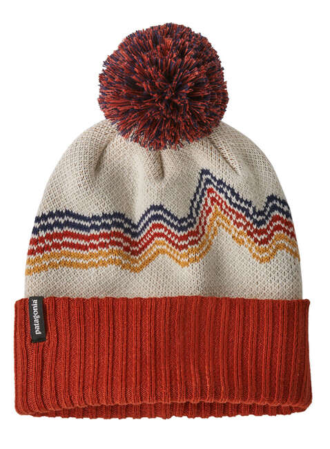 Czapka dziecięca Patagonia Kid's Powder Town Beanie -  ridge rise / birch white