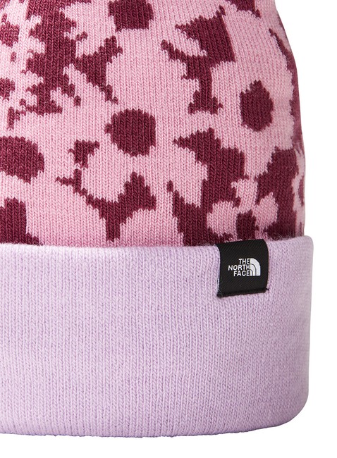 Czapka dziecięca The North Face Kid's Ski Tuke Beanie - boysenberry / gradient floral print