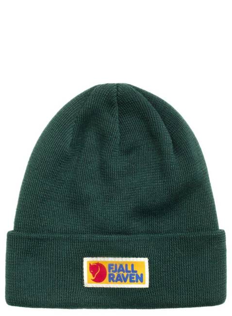 Czapka klasyczna Fjallraven Vardag Classic Beanie - arctic green