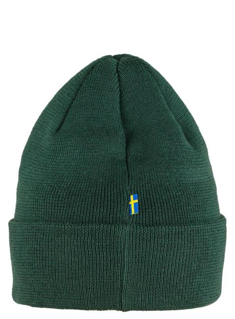 Czapka klasyczna Fjallraven Vardag Classic Beanie - arctic green